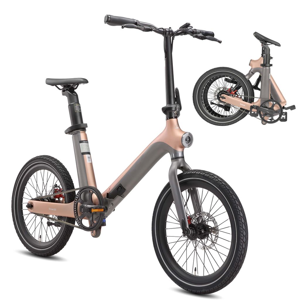 Smart 30 20 Zoll Design City E-Bike 250W 36V 9,6Ah bis 60 Produktbild 