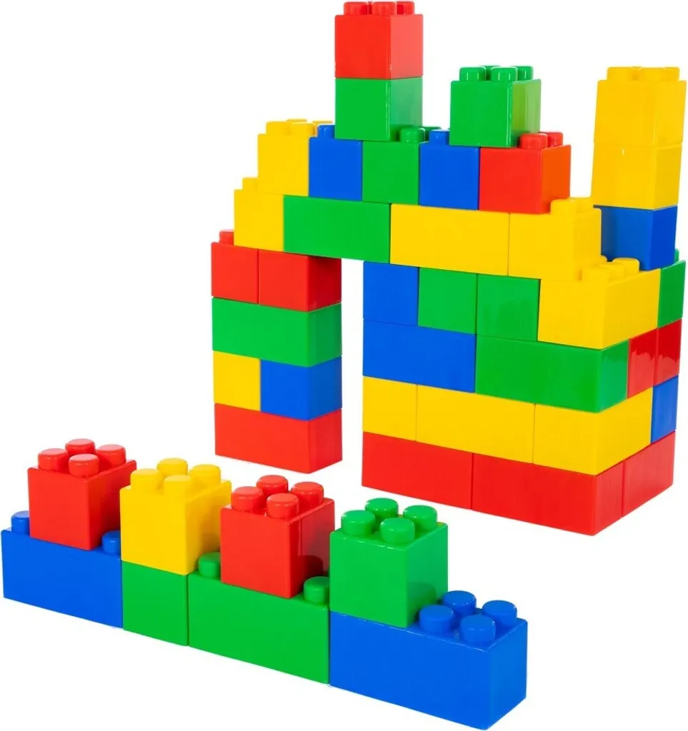 Jeu de blocs Klassiek Junior 45 pièces 21,5 x 12 cm - Jouet de construction