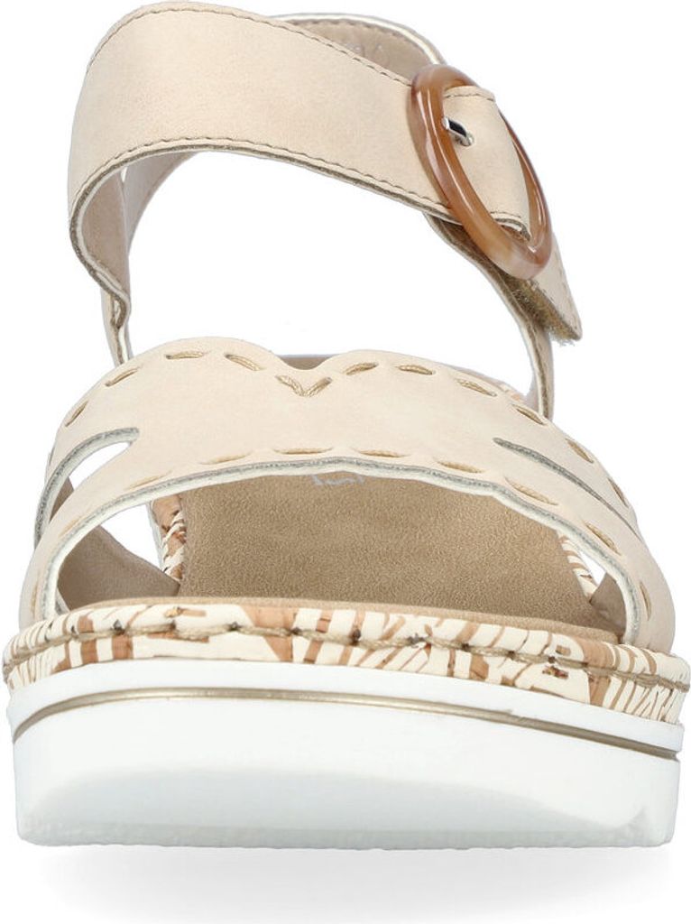 Rieker Keilsandaletten 67173 Damen 31353430373139 Beige 37 Produktbild 42