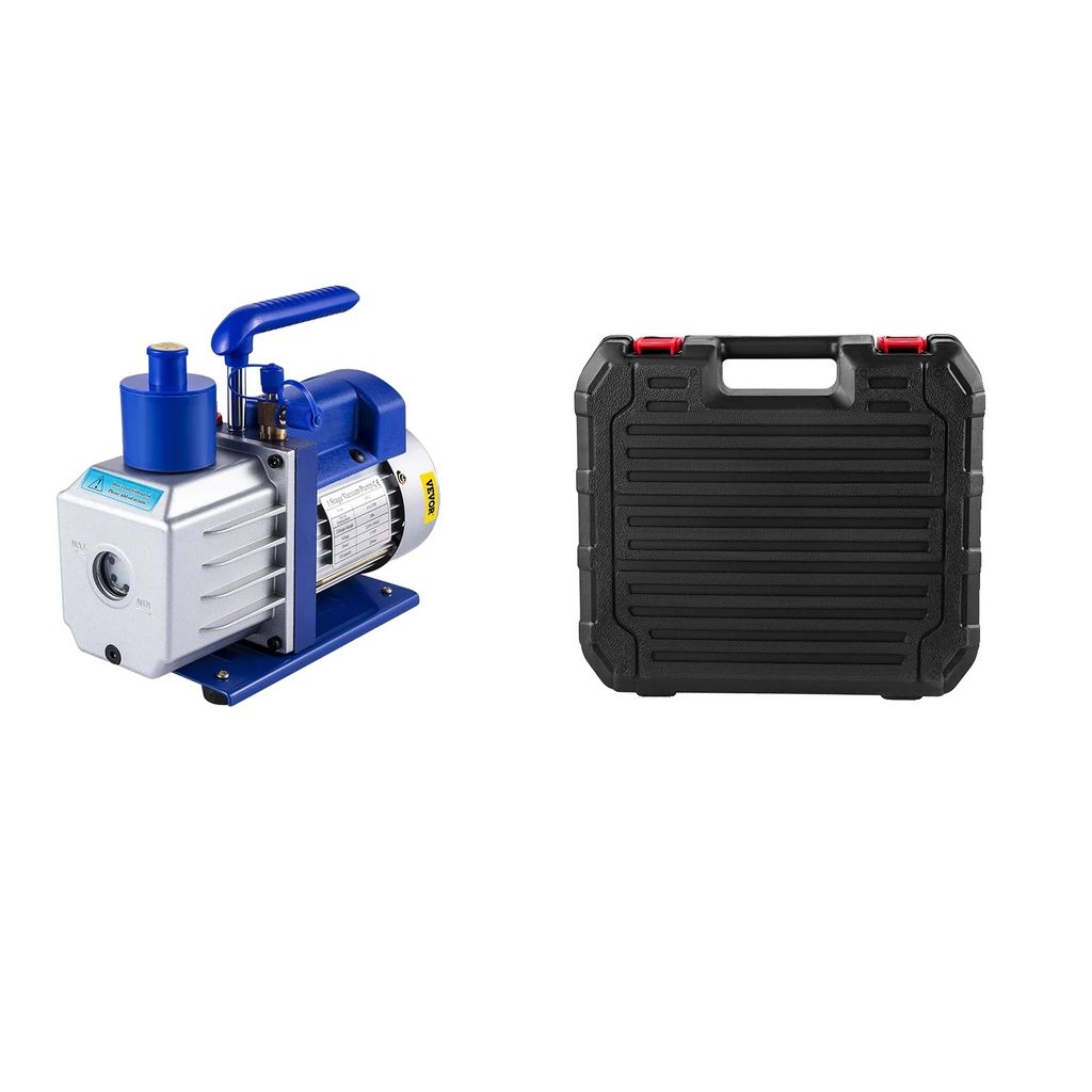 Kältemittel-Vakuumpumpe, 1-Stufen-Design, hohe Durchflussrate, 48CFM 1-3HP