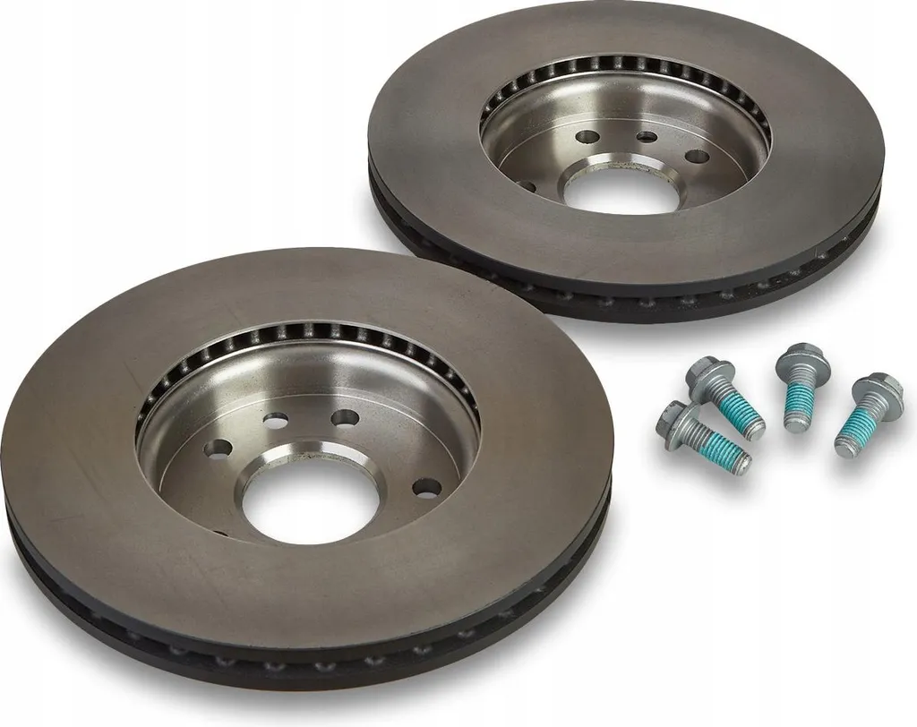 Paire de disques de frein avant neufs OE pour Volvo V40 Cross Country