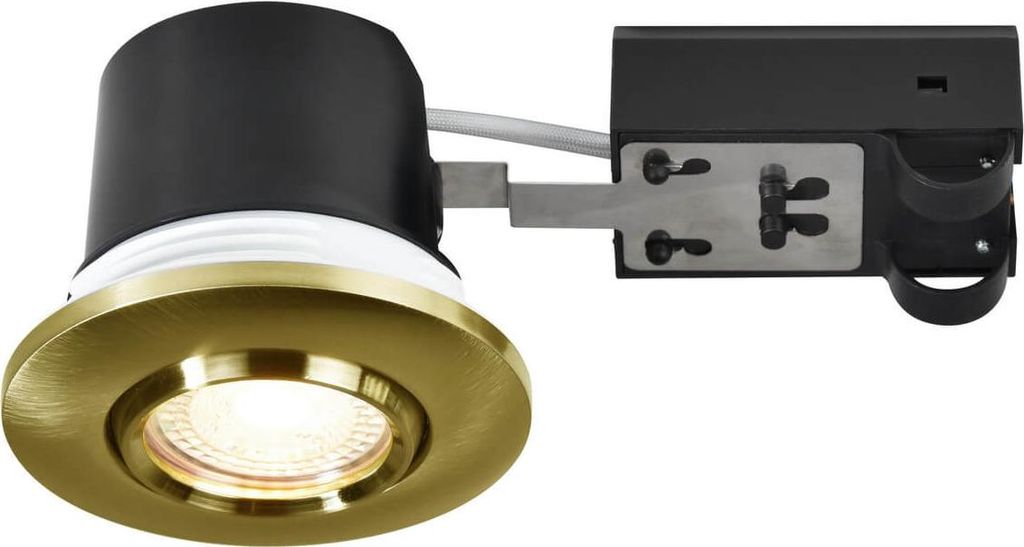 Nordlux UMBERTO Einbauleuchte GU10 Messing IP44 2210100035