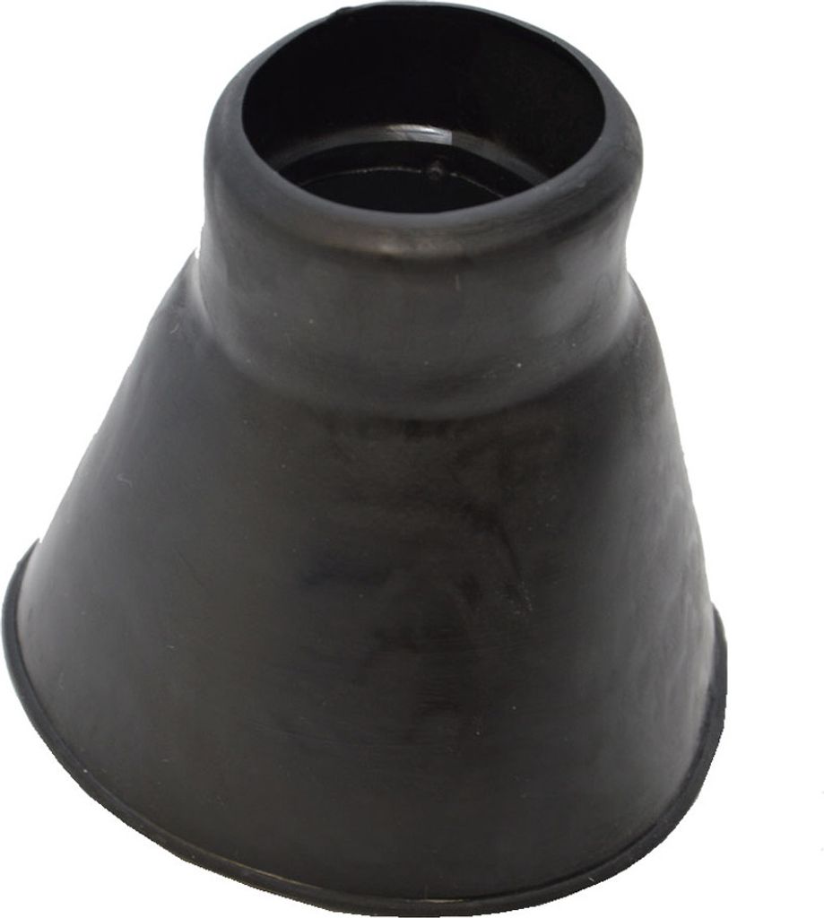 PremiumX Universal Gummimanschette für Dachabdeckungen Schwarz klein