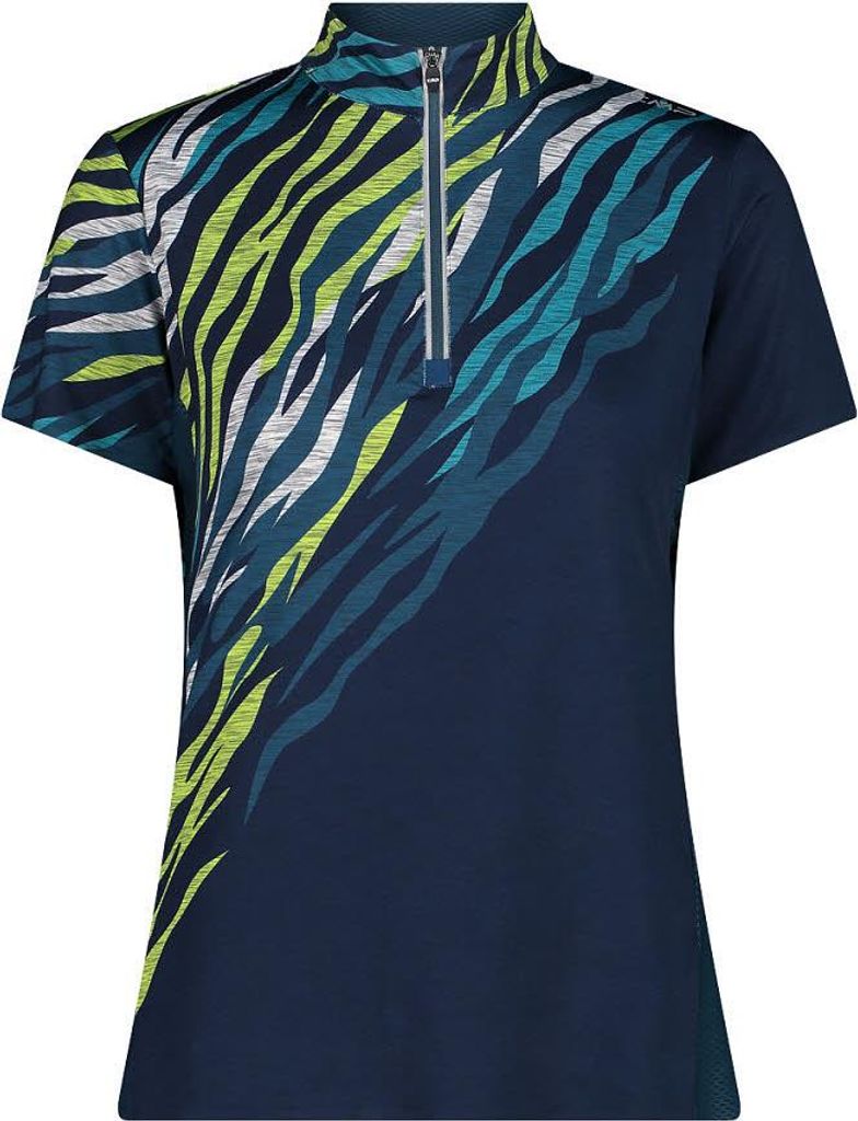 CMP WOMAN T-SHIRT FREE BIKE Damen Radtrikot Bikeshirt night/tiffany 40