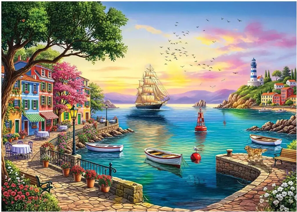 Grand Puzzle 3000 pièces Anatolian Blaue Maske pour adultes et experts