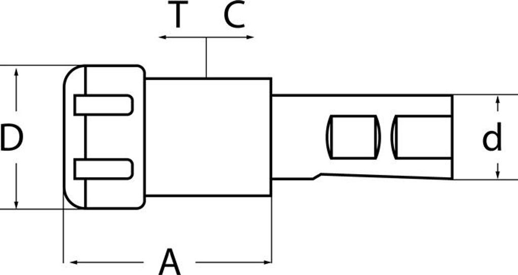 Tecwerk Gewindeschneidfutter Synchron DIN 1835 B+E - 1 Stk.