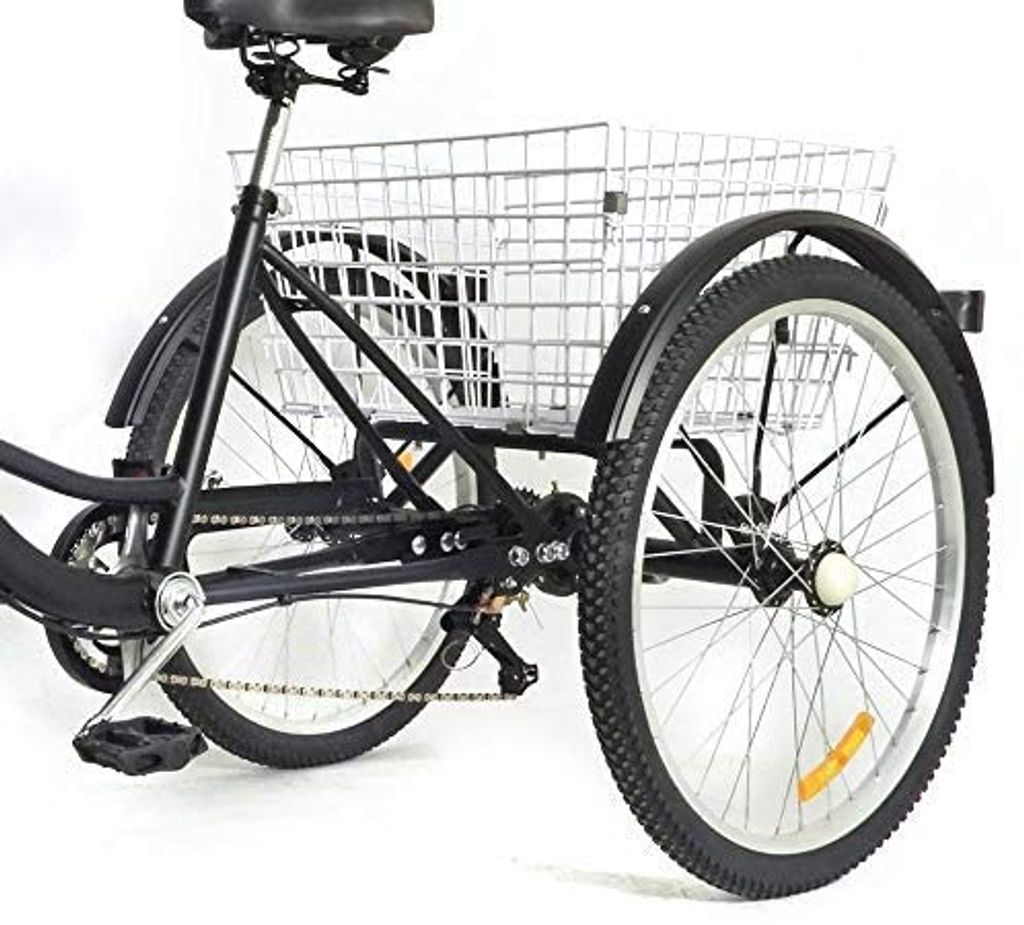 24 Inch 7 Speed Adult 3 Wheel Tricycle Bike s košíkem Obrázek produktu 4