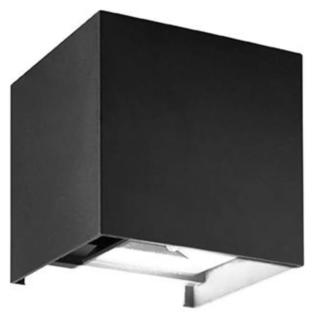 Luminaire extérieur mural LED 6W gris anthracite angle 120° ajustable