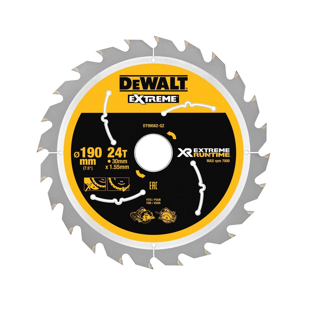 Lama per sega circolare DeWalt XR Extreme Runtime Handkr. Immagine del prodotto 