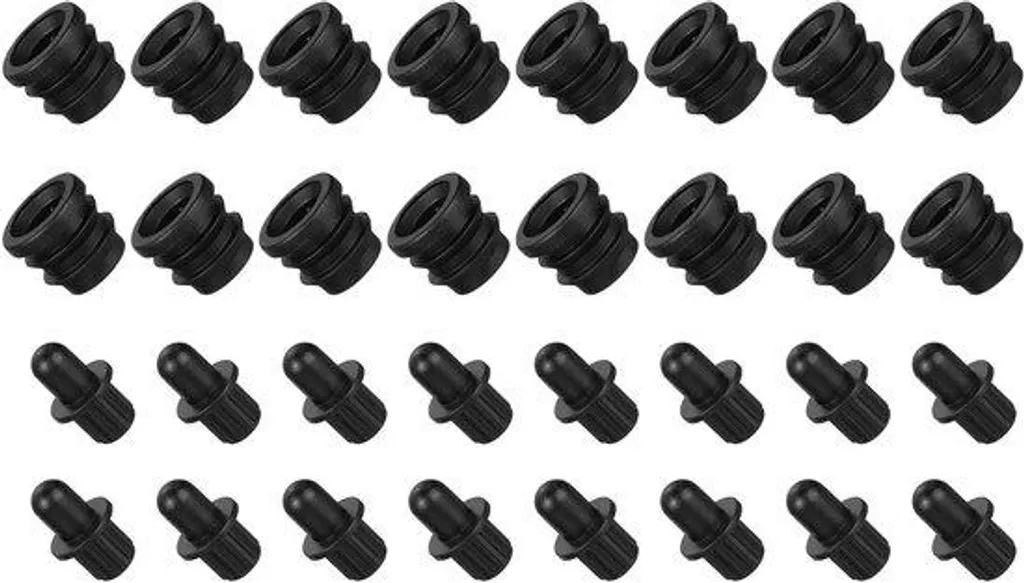 Rotules en plastique pour haut-parleurs - Diamètre 8 mm haute qualité