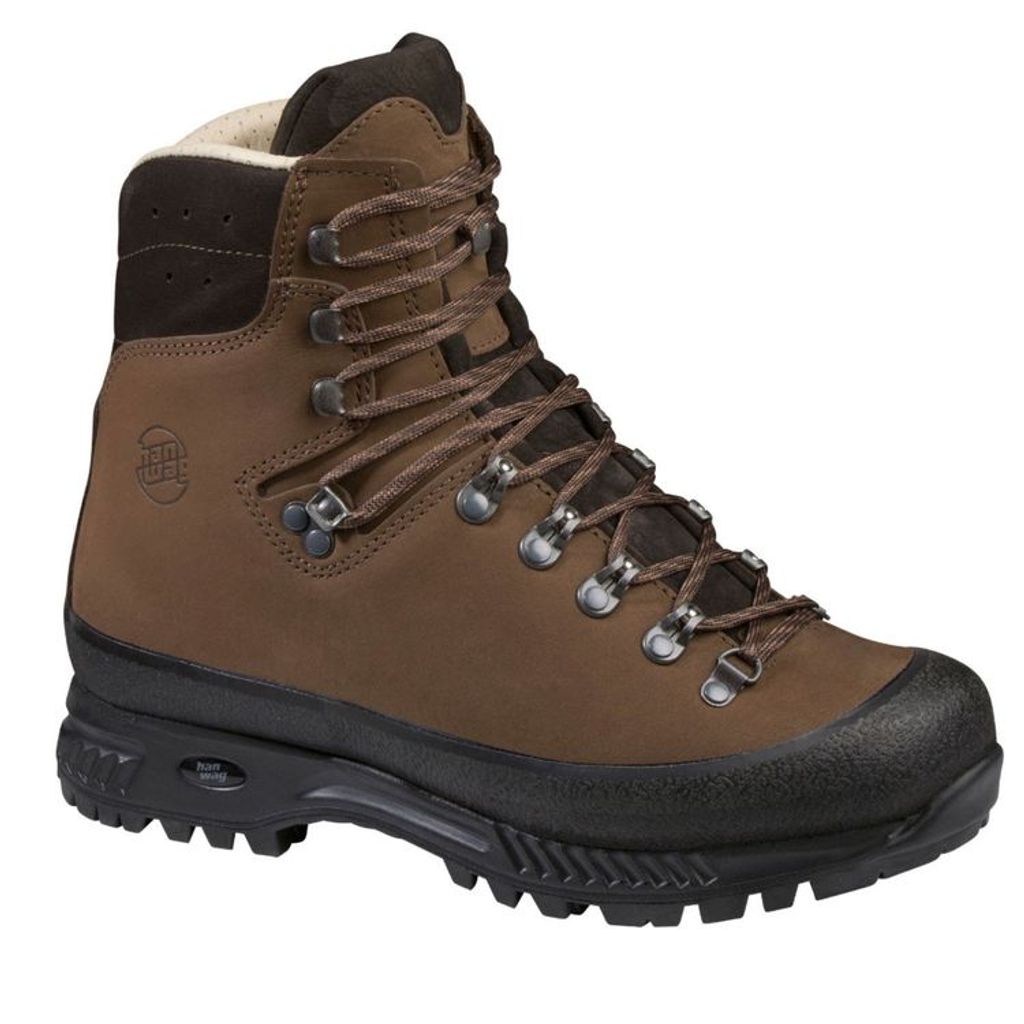 Hanwag Yukon Men Wanderschuhe Herren Outdoor Trekking Braun, Hanwag Schuhe Herren:EUR 44 | UK 9.5 | US 10.5