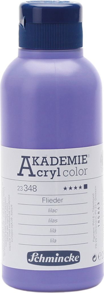 Schmincke 250ml AKADEMIE Acryl Flieder Acryl 23 348 027 Produktbild 