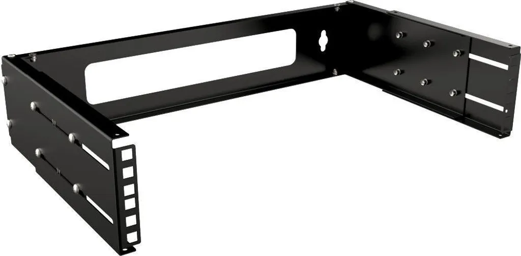 Lanview RAR200BL Rack 2U Nero | Telaio in Acciaio 19 Pollici