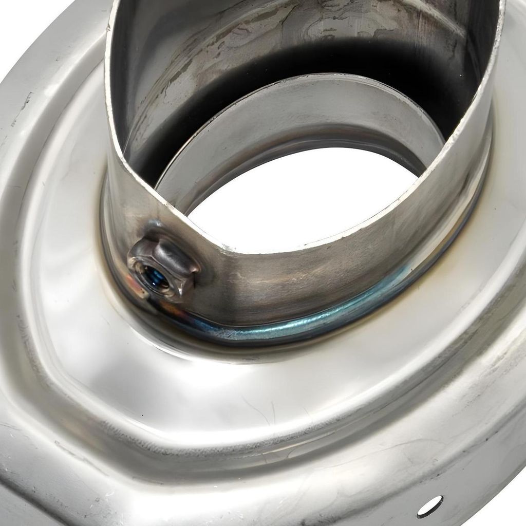 Auspuffblende LeoVince Auspuff-Ersatzteil Kappe Endschalldämpfer, Ø 50mm, rechts für FACTORY R