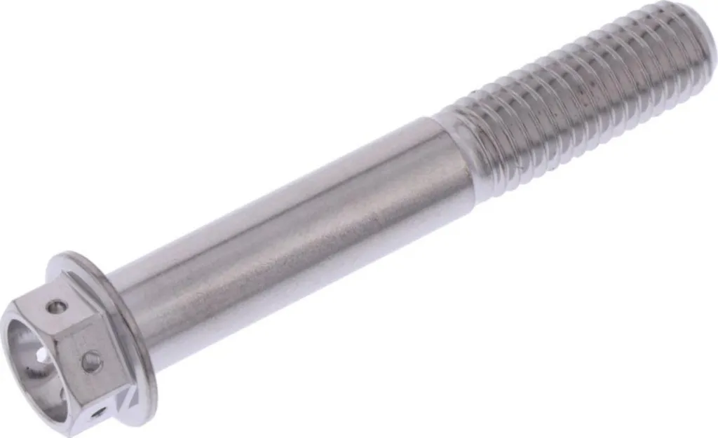Vis hexagonale M10 inox V4A 65mm pour montage mécanique de précision