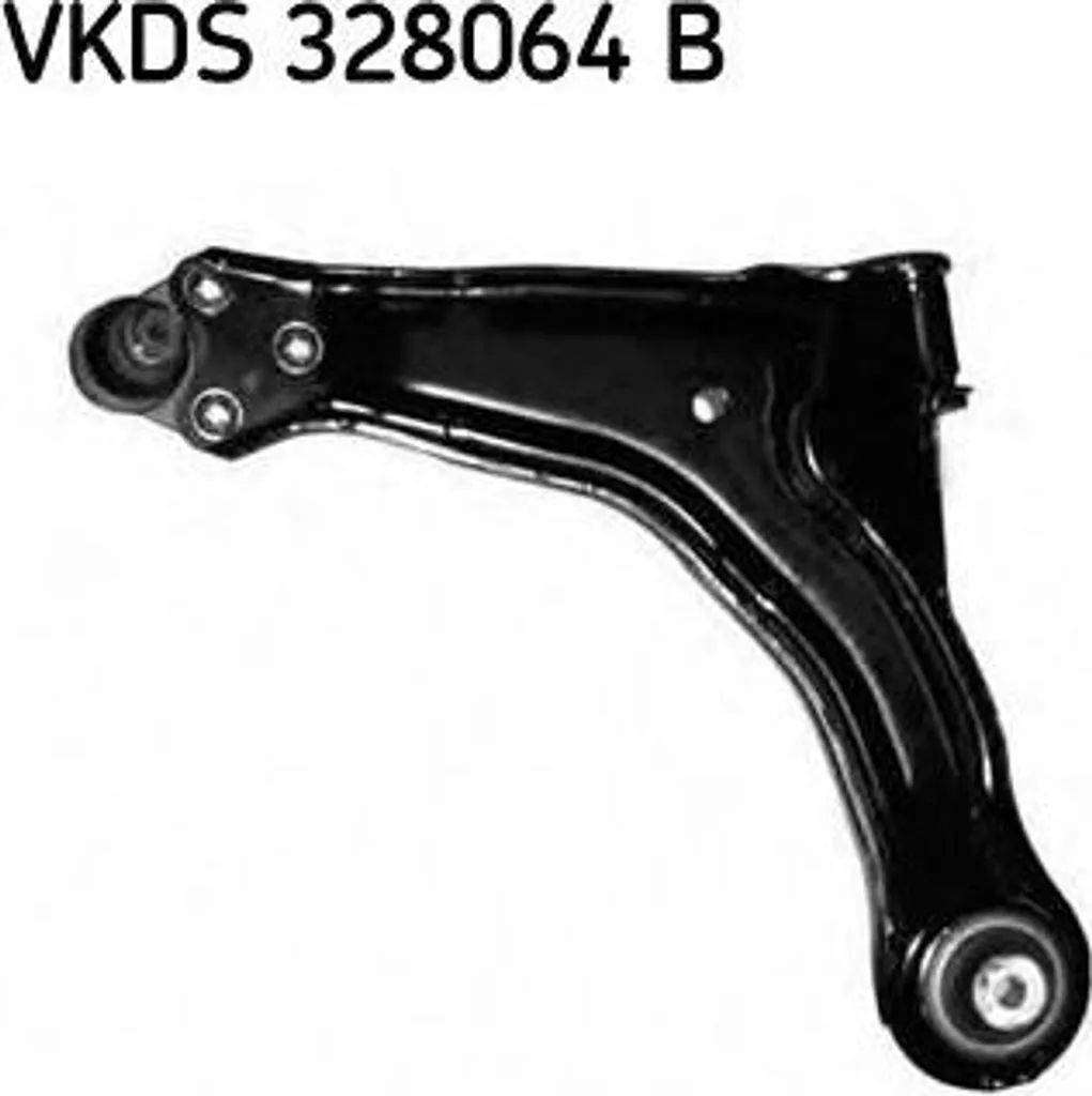 Triangle de suspension SKF VKDS 328064 B robuste pour Vito - Réf A6383300010