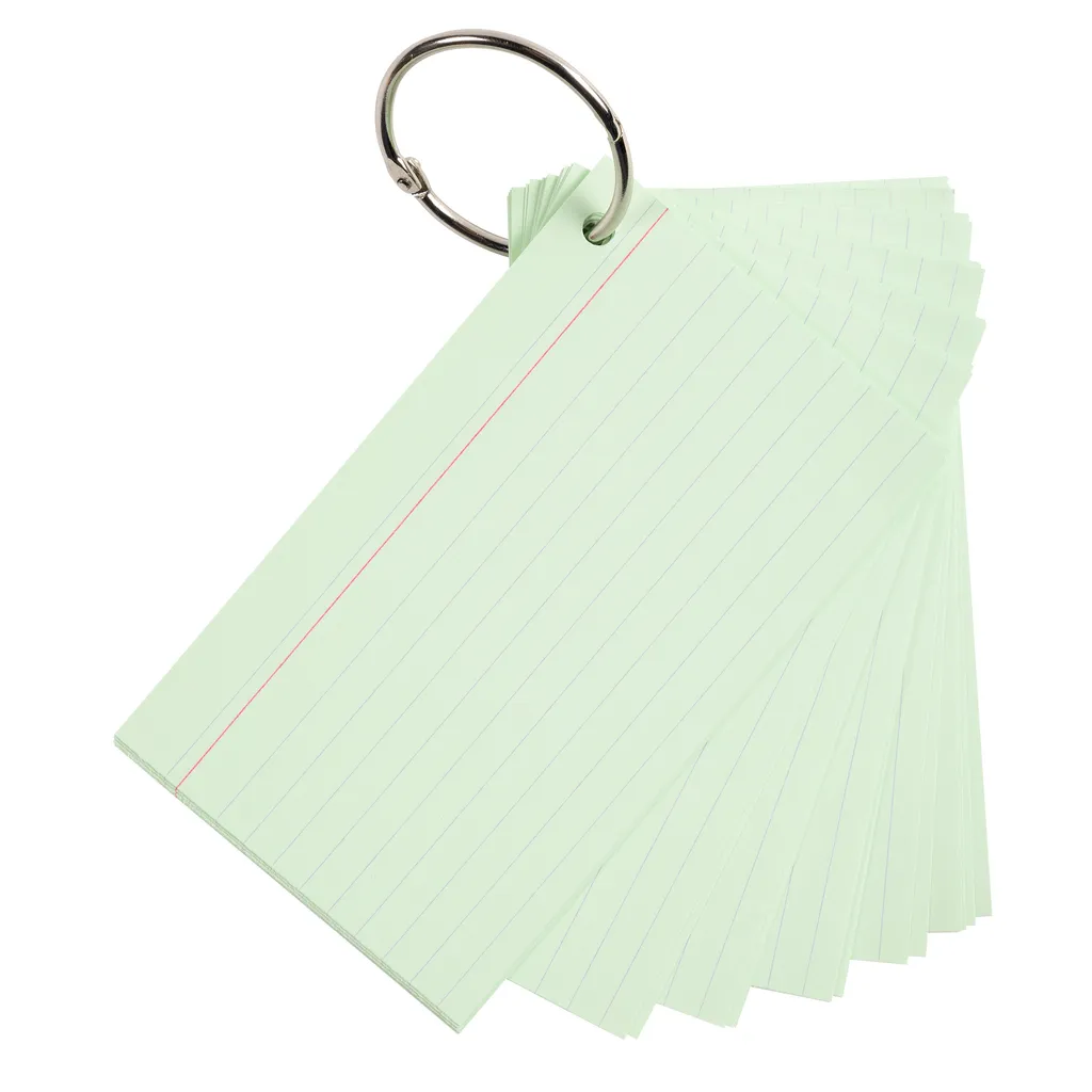 Ne Perdez Plus vos Notes avec les Flashcards Perforées A7 Exacompta 10330E - 4