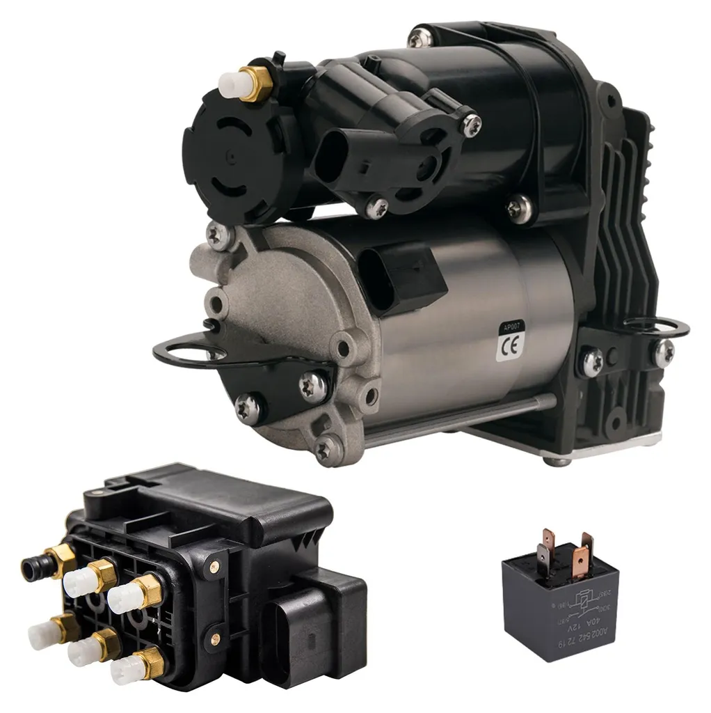 Compresseur suspension Airmatic avec bloc de vannes Mercedes W221 S