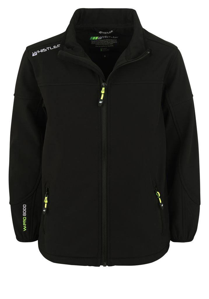 WHISTLER Softshelljacke Dublin mit 8.000 mm Wassersäule 1001 Black 140