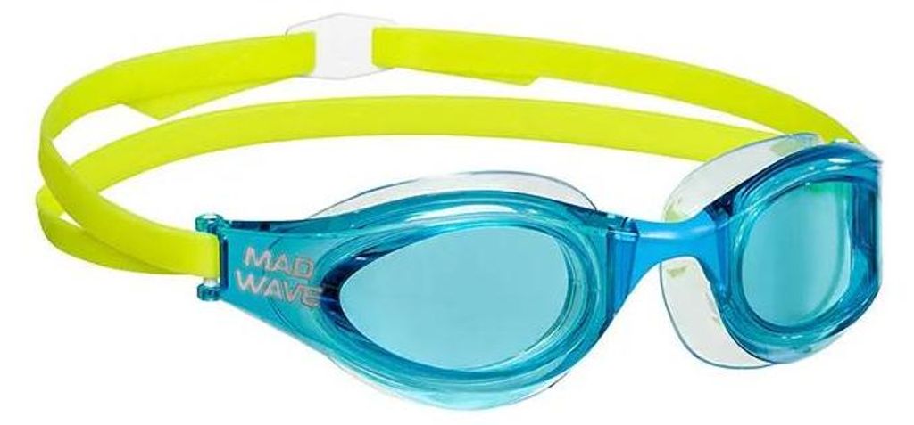 Madwave Aqua Fusion Schwimmbrille Blau Blau One Size