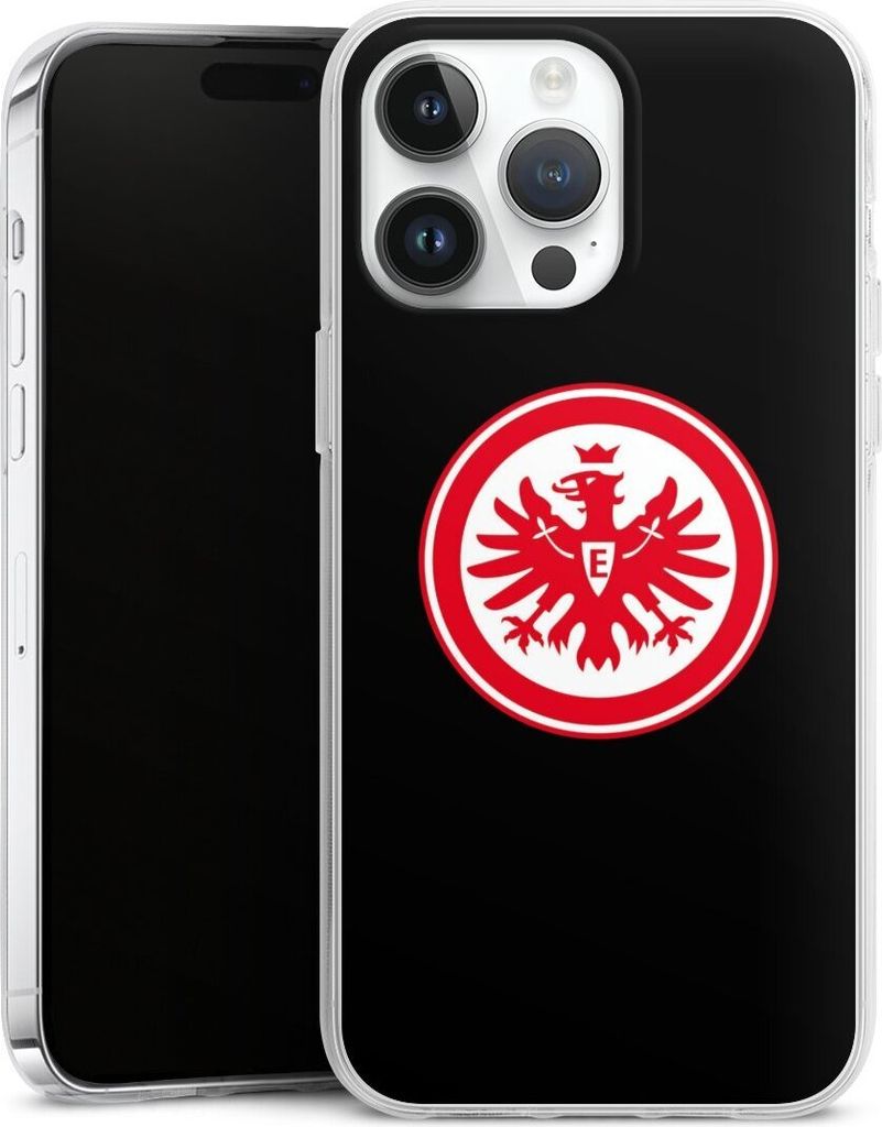 DeinDesign Handyhülle für Apple iPhone 14 Pro Max Silikon Hülle Case Smartphone Schutzhülle Adler Eintracht Frankfurt SGE
