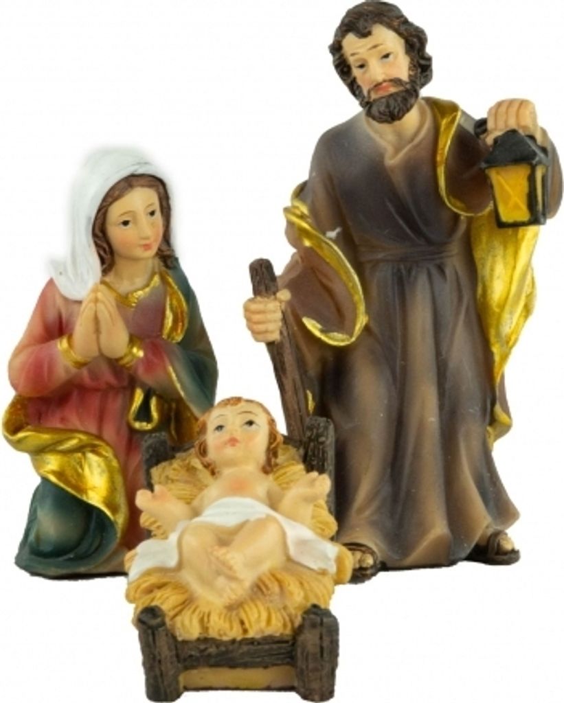 Wunderschöne Krippenfiguren 11-tlg., ca. 10 cm, K 604