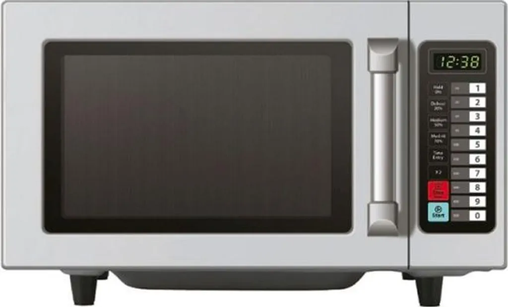 Micro-ondes de cuisine pro 25L Gastro-Inox pour réchauffage rapide 1000W