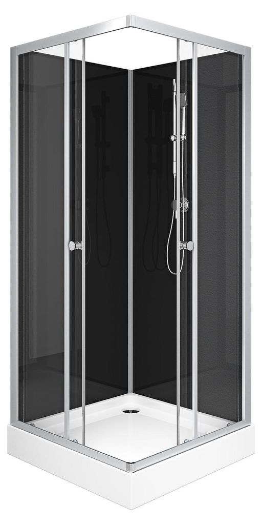 Dusche Komplett MARWELL Komplettdusche Black Reef - Produktbild 