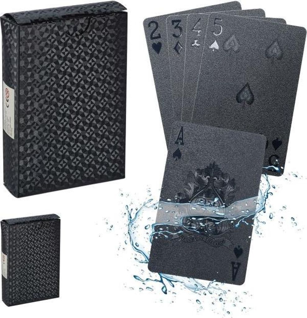 Wasserdichte Pokerkarten 2 Sets