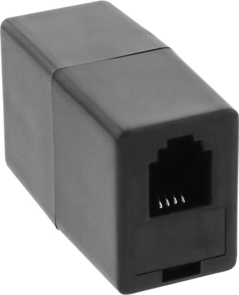 InLine® 69999E Modulaire koppeling, RJ10 4P4C connector Productafbeelding 