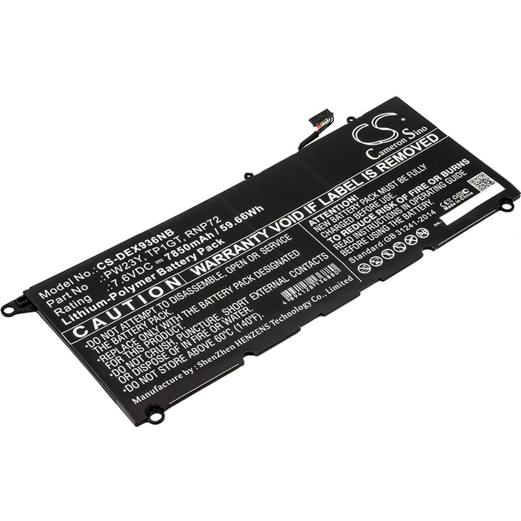 Baterie pro Dell XPS 13, 7850mAh Obrázek produktu 