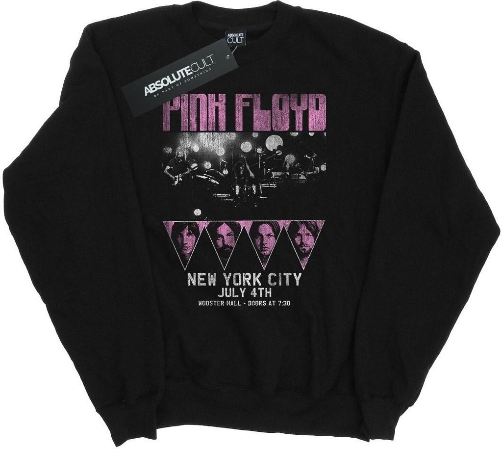 Pink Floyd - "Tour NYC" Sweatshirt für Herren BI43308 (XL) (Schwarz)