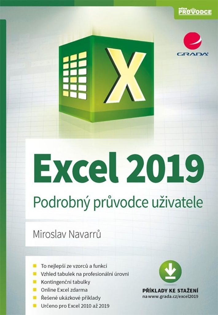 Excel 2019 | Miroslav Navarrů Obrázek produktu 