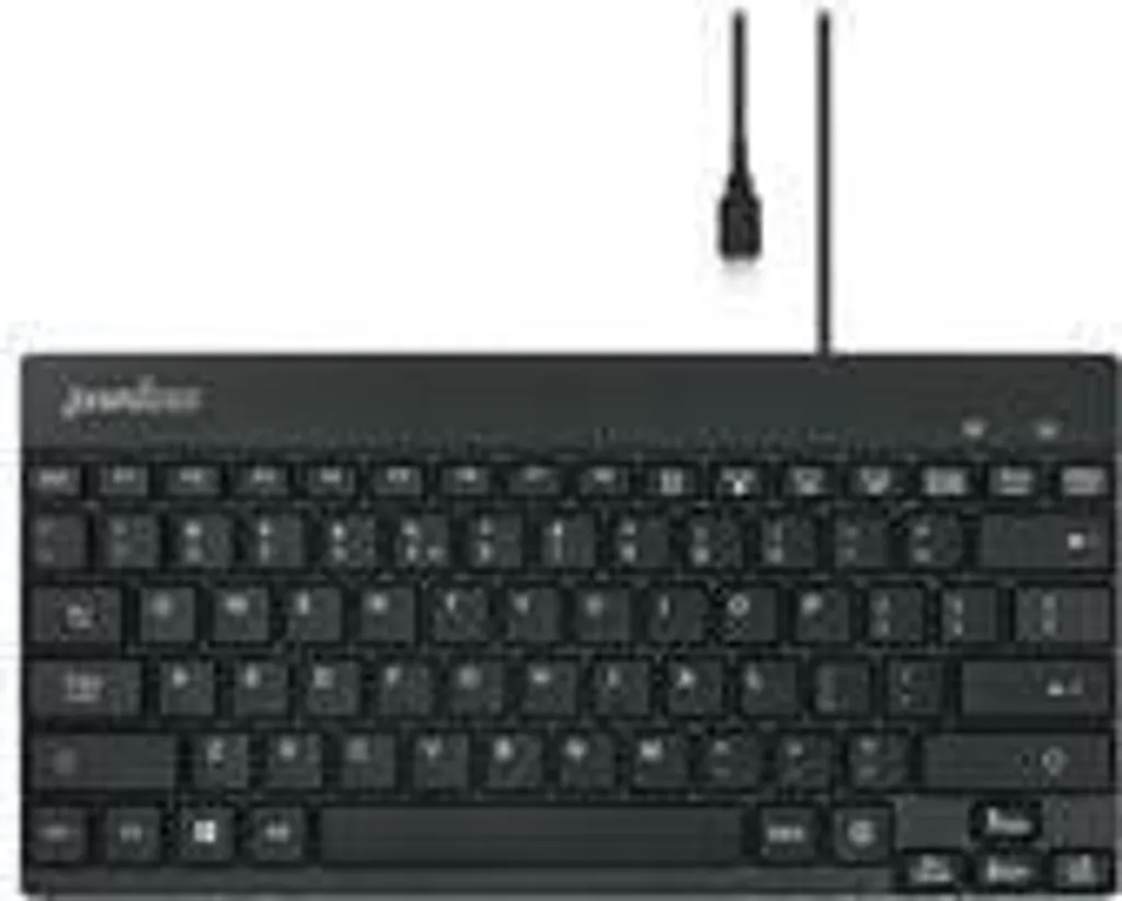Clavier Slim Perixx PERIBOARD-426 DE Noir avec Touches Silencieuses