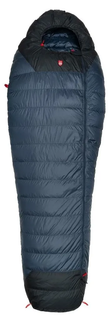 Sac de couchage Pajak Core 550 Bleu Regular Zip Gauche pour Trekking