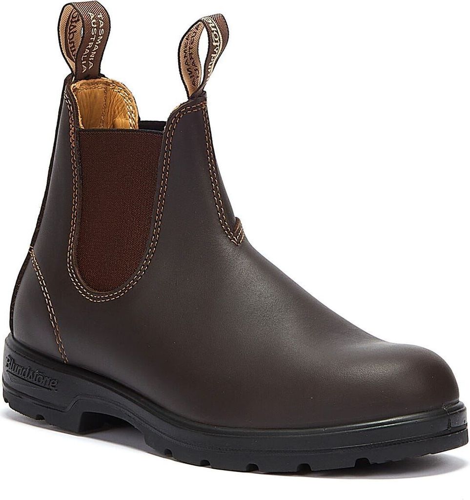 Blundstone 550 prämie Lederstiefelette Walnussbraun – 10.5 Vereinigtes Königreich / Braun