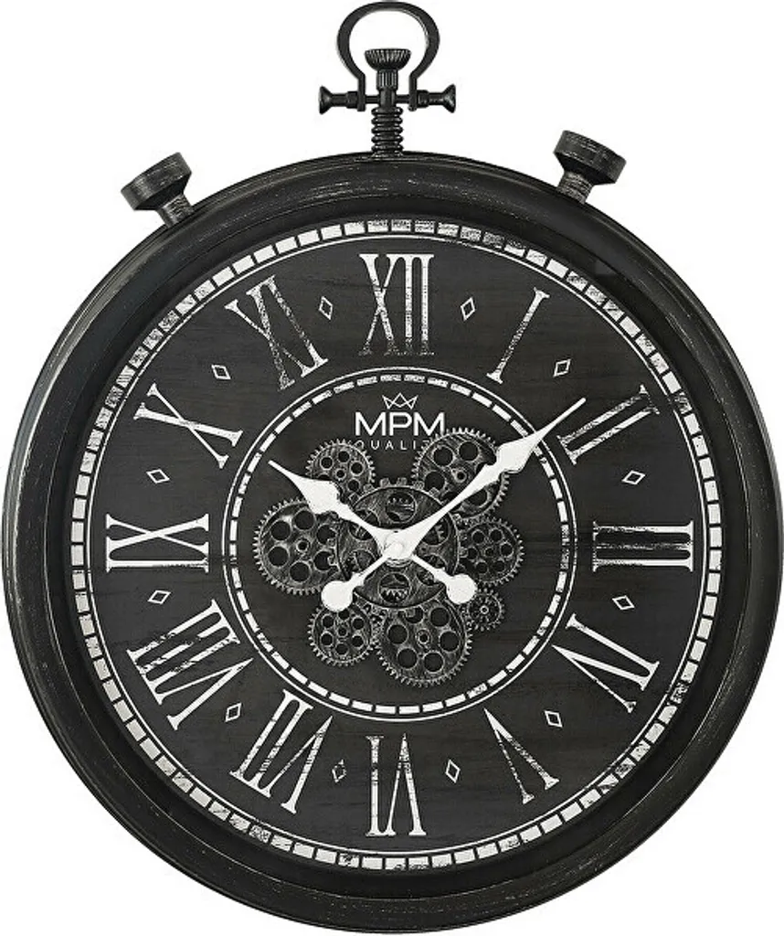 Orologio Design Vintage E01.4326.90: Ingranaggi Mobili Steampunk