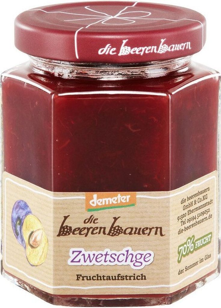 Fruchtaufstrich - Zwetschge 200g Produktbild 