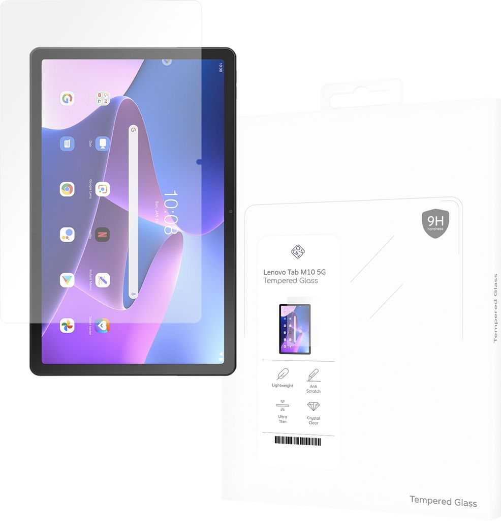 Schutzfolie Lenovo Lenovo Tab M10 5G - Panzerglas - Cazy - Produktbild 