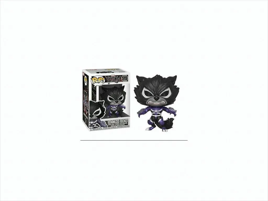 Décoration Bureau Funko Pop Venomized Rocket 515 Figurine Marvel Fan