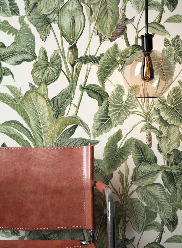 NEWROOM Tapete Ronalea Grün Vliestapete - Floral Blumen Produktbild 