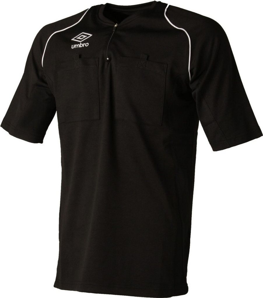 Umbro - Schiedsrichtertrikot für Herren/Damen Unisex UO187 (XL) (Schwarz)