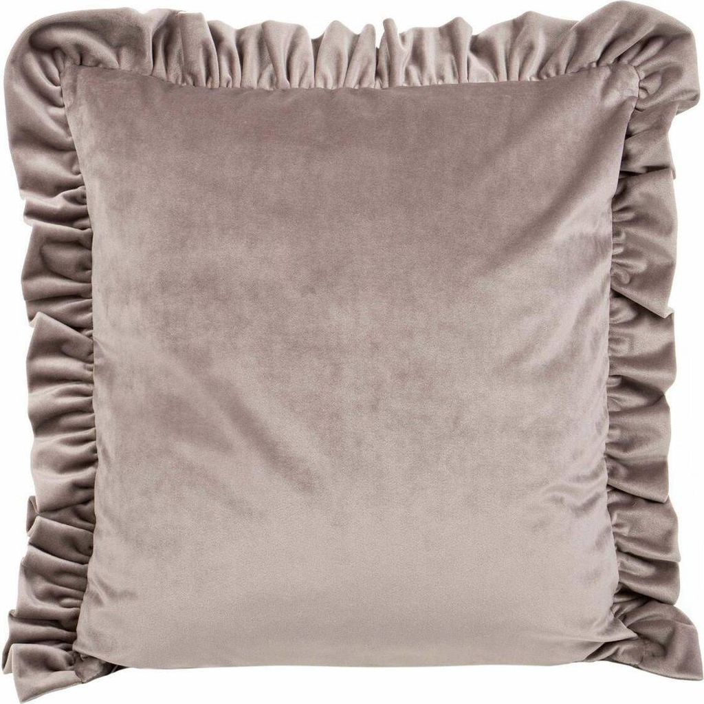 Federa VELVET 45x45 a balze rosa Immagine del prodotto 
