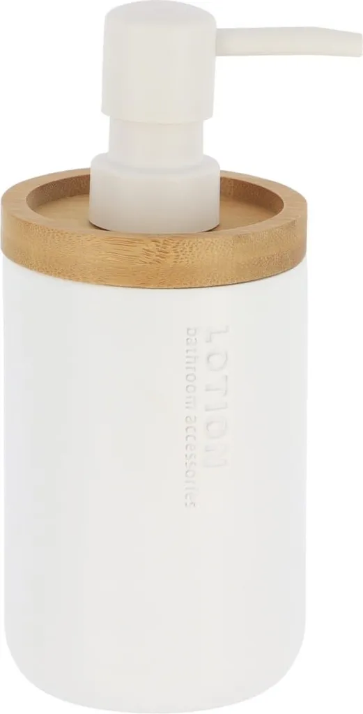 Dispenser Sapone Grigio SAVA 280ml | Arredo Bagno Moderno Minimal