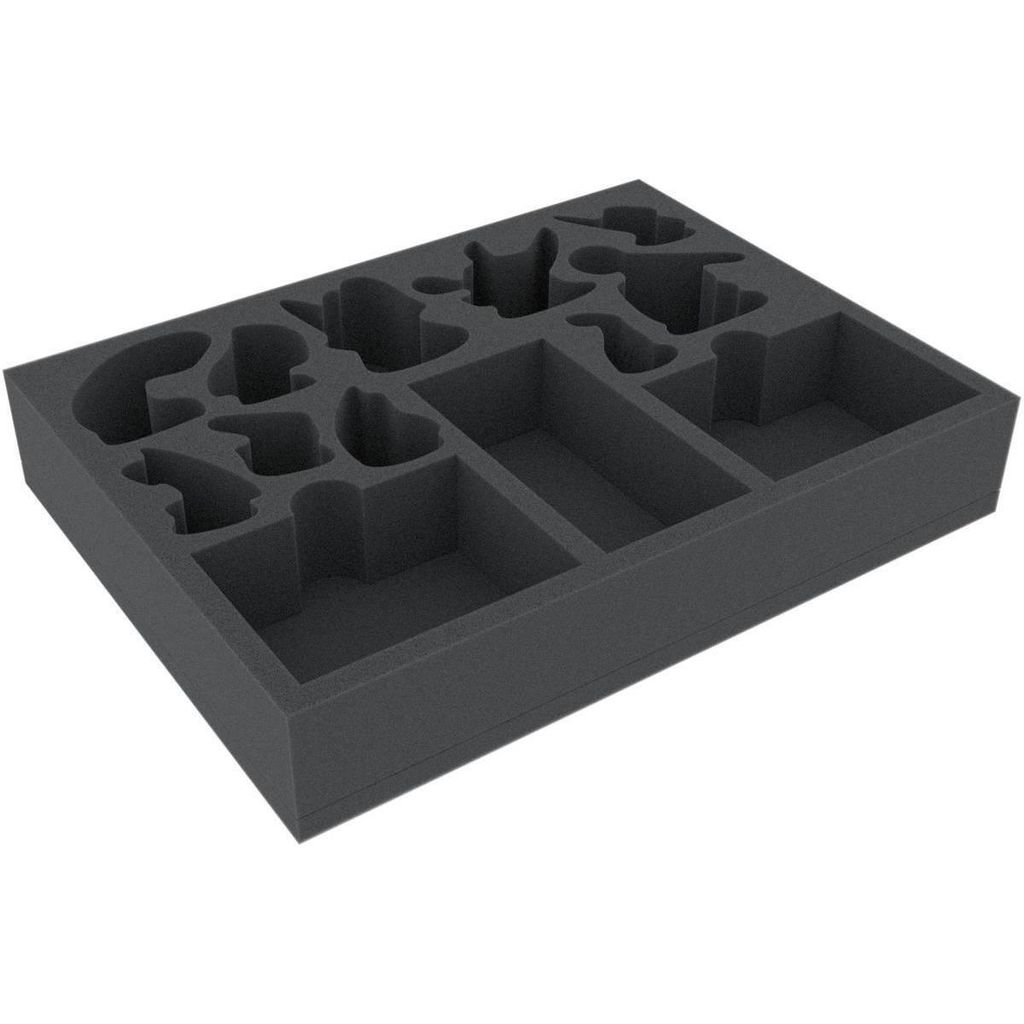 Schaumstoffeinlage für Warhammer Underworlds: Nightvault Box, 15 Fächer