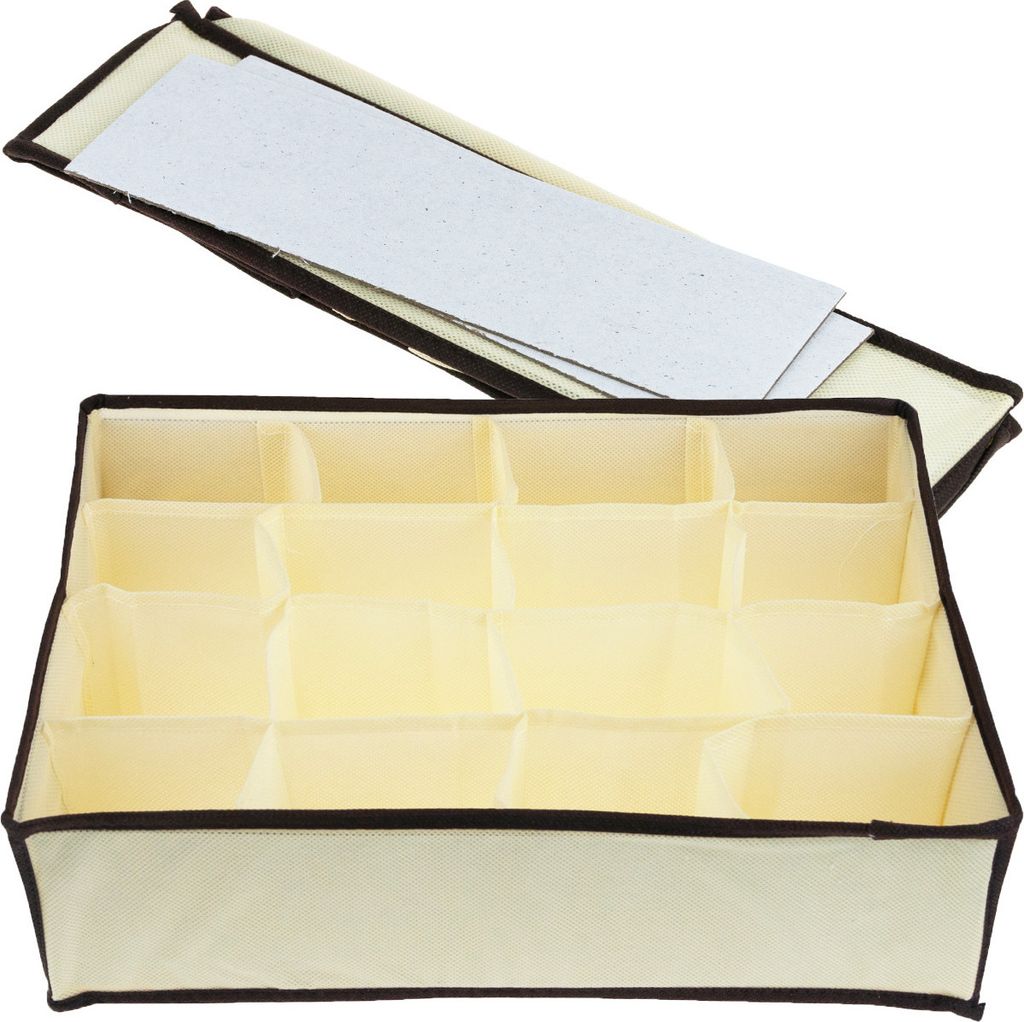 Unterwäsche-Socken-Schubladen-Organisator Aufbewahrungsbox 16