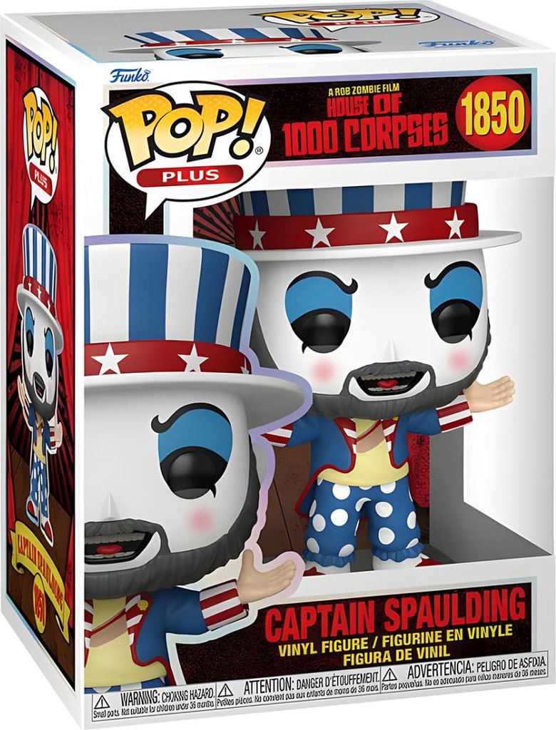 Figurka vinylowa Pop! Capt. Spaulding 9 cm od Funko - House Immagine del prodotto 