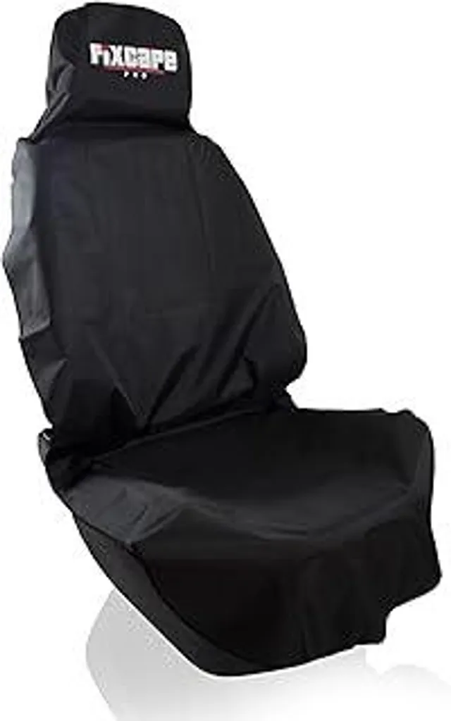 fixcape Pro Coprisedile Auto per Cani e Bambini - Universale Nero
