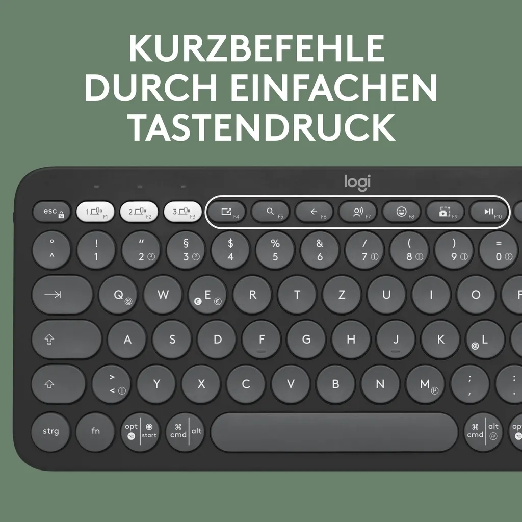 Logitech Pebble 2 Combo 920-012203 Ensemble Clavier et Souris Graphite - 10