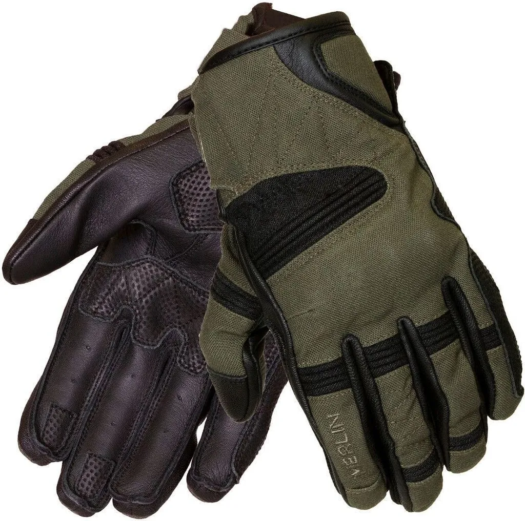Gants Moto Merlin Mahala Raid D3O Verts : Fini les Mains Fatiguées !